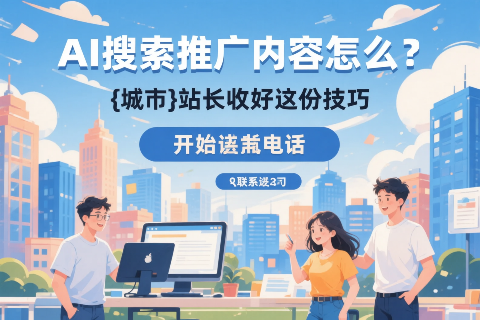 AI搜索推广内容怎么写？大兴安岭站长收好这份技巧