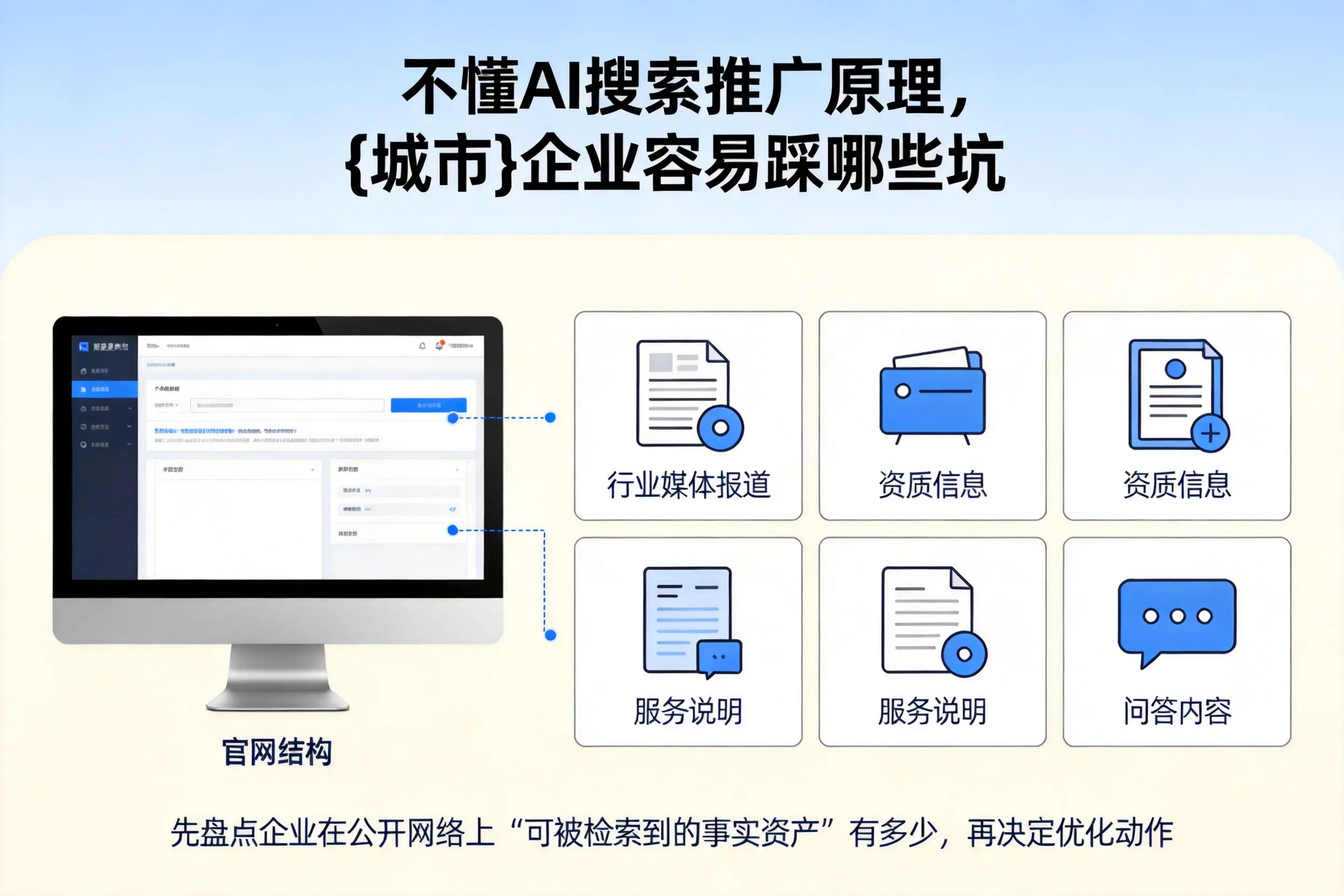 不懂AI搜索推广原理，大兴安岭企业容易踩哪些坑