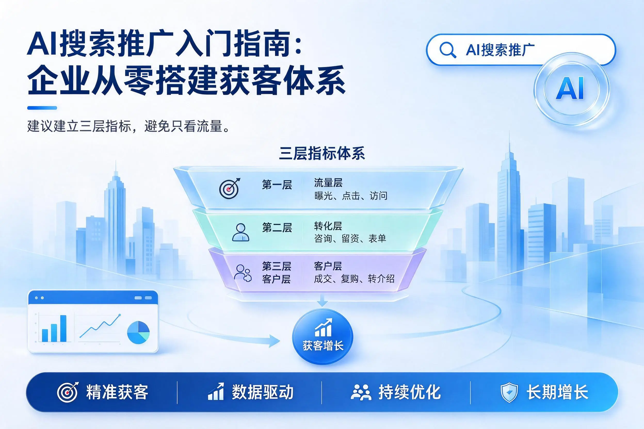 AI搜索推广入门指南：大兴安岭企业从零搭建获客体系